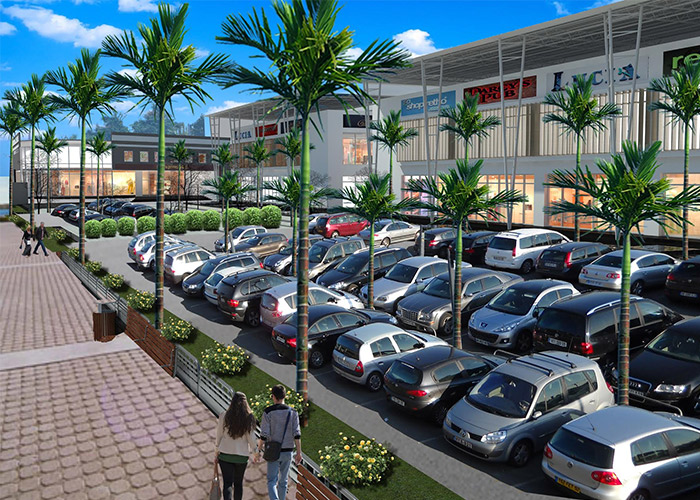 Bãi đậu xe thông minh trong khu đô thị Hưng Phú Thành Phố Bến Tre 